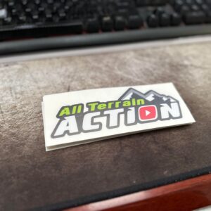 Support All Terrain Action Sticker 150x100mm
