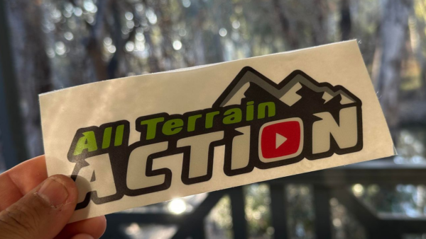 Support All Terrain Action Sticker 150x100mm - Image 7