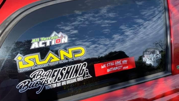 Support All Terrain Action Sticker 150x100mm - Image 8