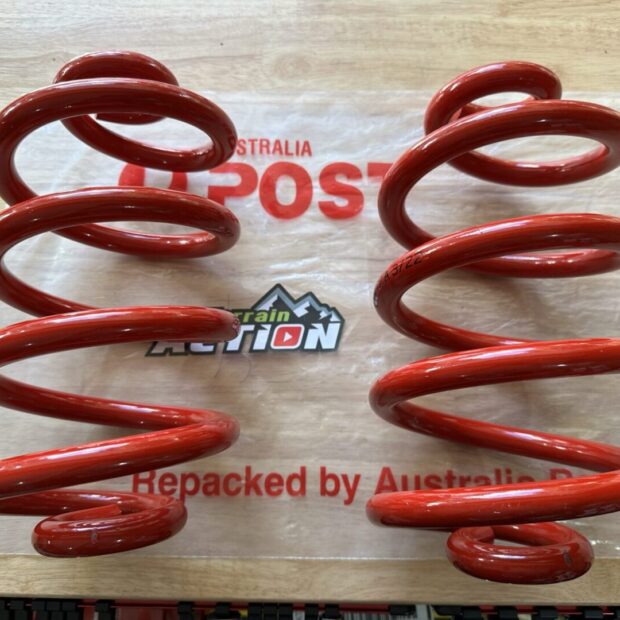 PAIR Pedders Rear Adventra Raised Pedders Heavy Duty Coil Spring 7819