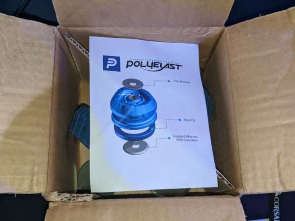 Polyelast (SuperPro) Strut Top + Bearing-Standard - Front (Holden VR-VZ, WH-WL) - Image 2