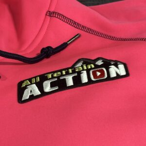 130x50mm All Terrain Logo Applied on Your Supplied Merchandise
