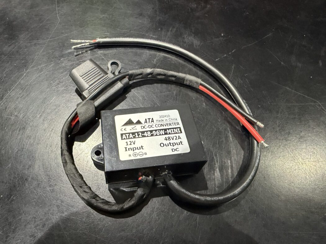 Clearance: 12v to 48v 96W DCDC with Fuse 10A
