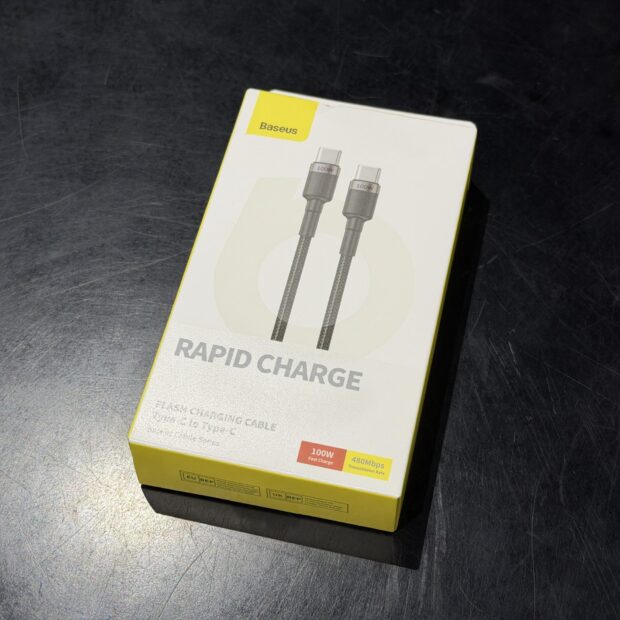 Baseus 2M USB-C 100W 480Mbps Fast Charge Cable