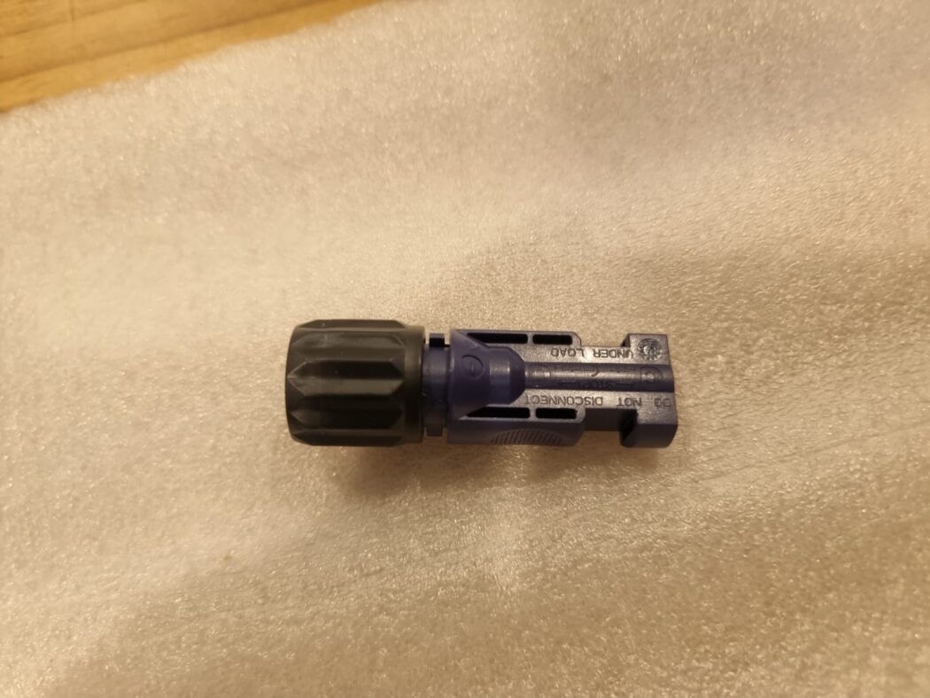 Negative Home battery DC connector
