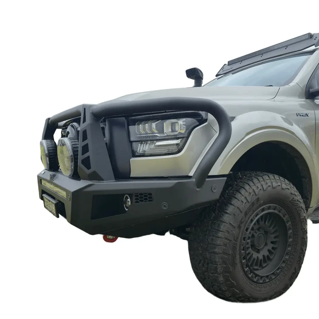 SAVAGE FORGED RAMPAGE HOOPED BULL BAR - GWM ALPHA 2024+ DIESEL, HEV & PHEV