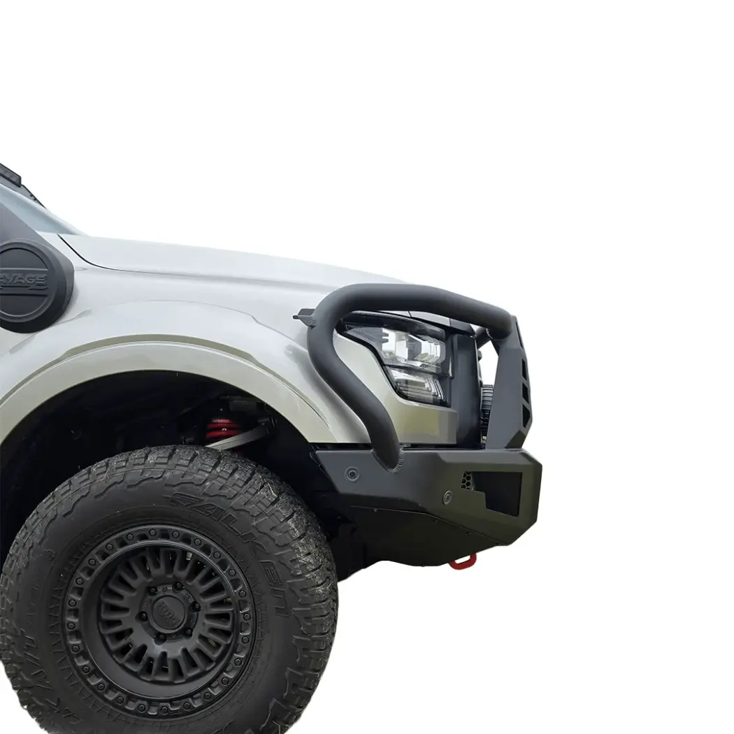 SAVAGE FORGED RAMPAGE HOOPED BULL BAR - GWM ALPHA 2024+ DIESEL, HEV & PHEV