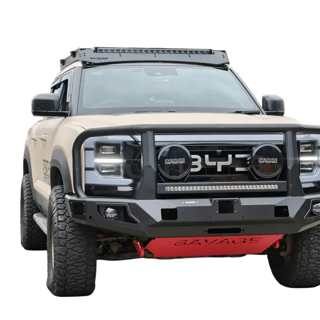 BYD SHARK 6 SAVAGE ATTACK HOOPED BULL BAR