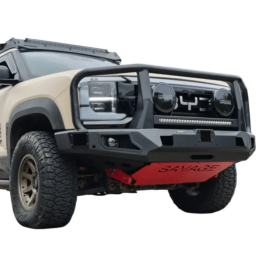 BYD SHARK 6 SAVAGE ATTACK HOOPED BULL BAR