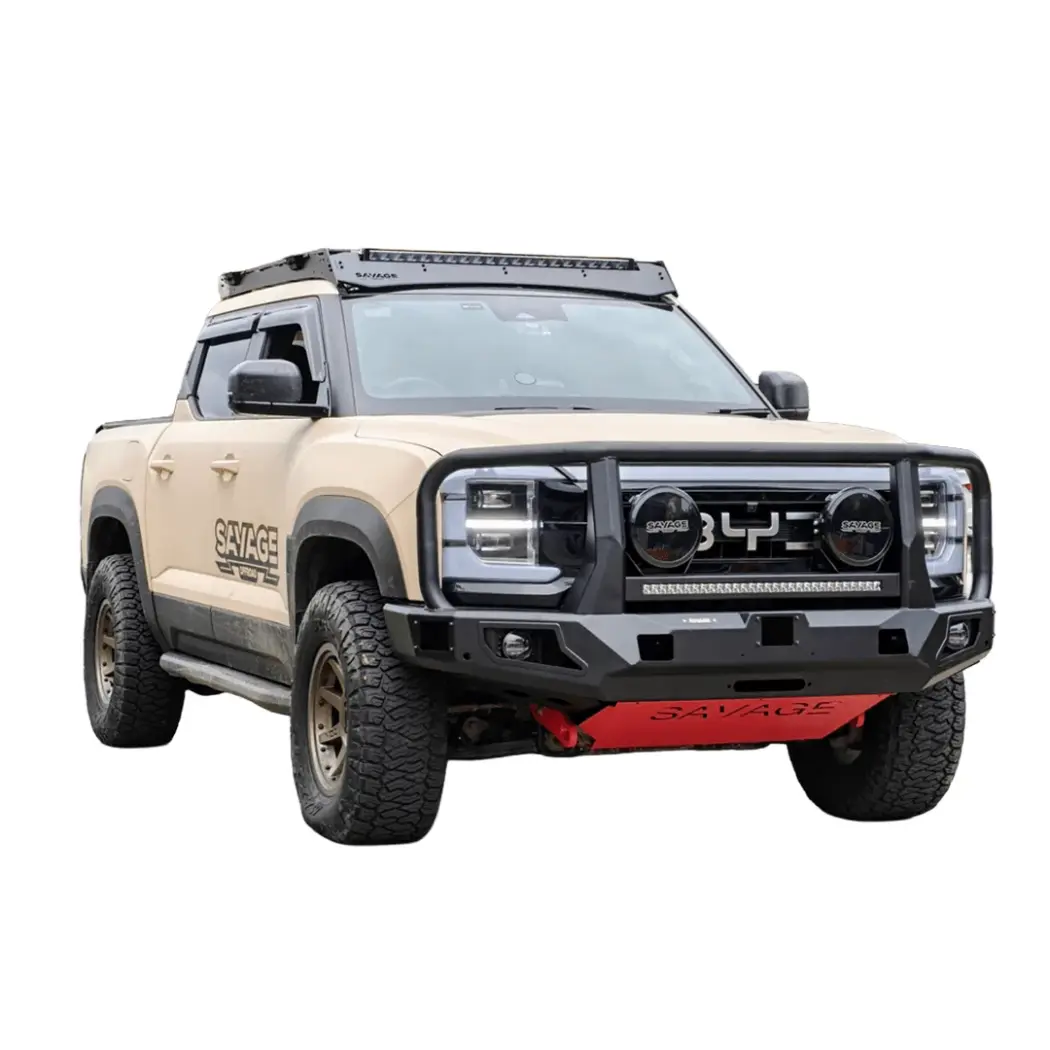 BYD SHARK 6 SAVAGE ATTACK HOOPED BULL BAR