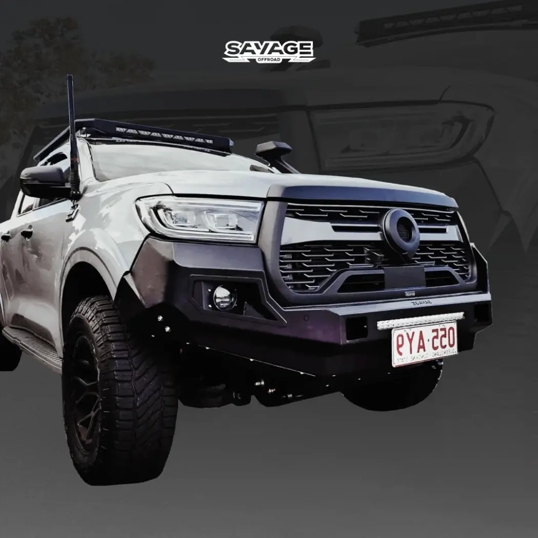 GWM CANNON "THE BEAST" HOOPLESS BULL BAR 2020-2024 V2