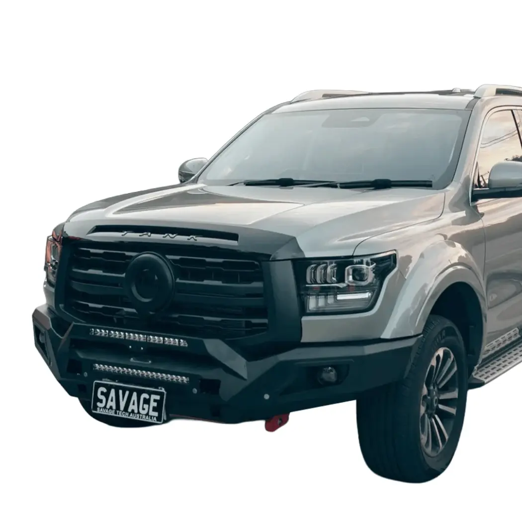 GWM ALPHA RAMPAGE HOOPLESS BULL BAR