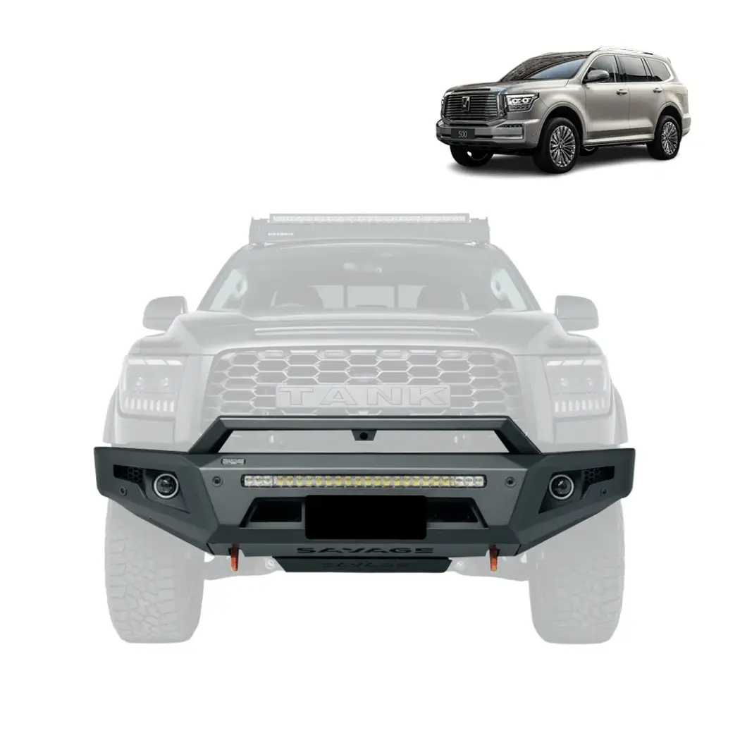GWM TANK 500 ARMOUR FORGED HOOPLESS BULL BAR