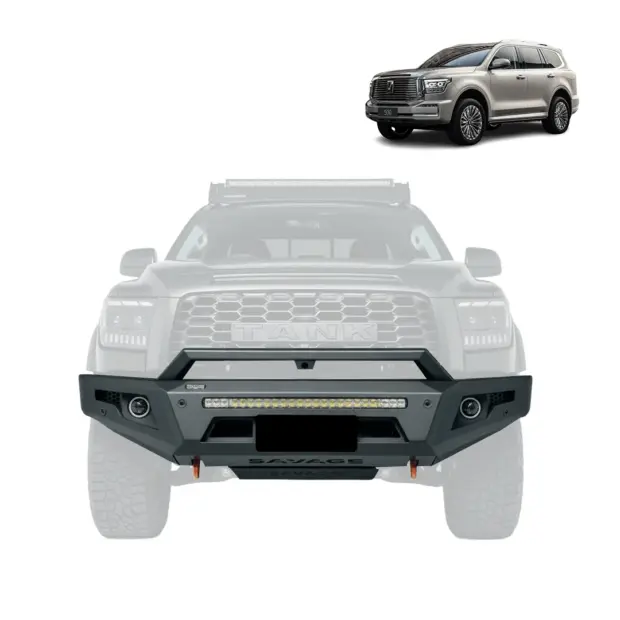 GWM TANK 500 ARMOUR FORGED HOOPLESS BULL BAR