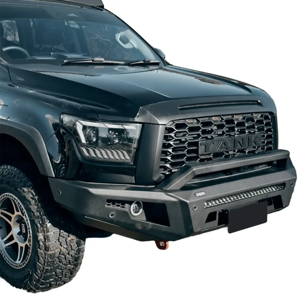 GWM TANK 500 ARMOUR FORGED HOOPLESS BULL BAR