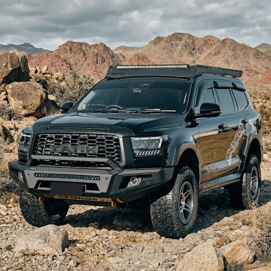 GWM TANK 500 ARMOUR FORGED HOOPLESS BULL BAR