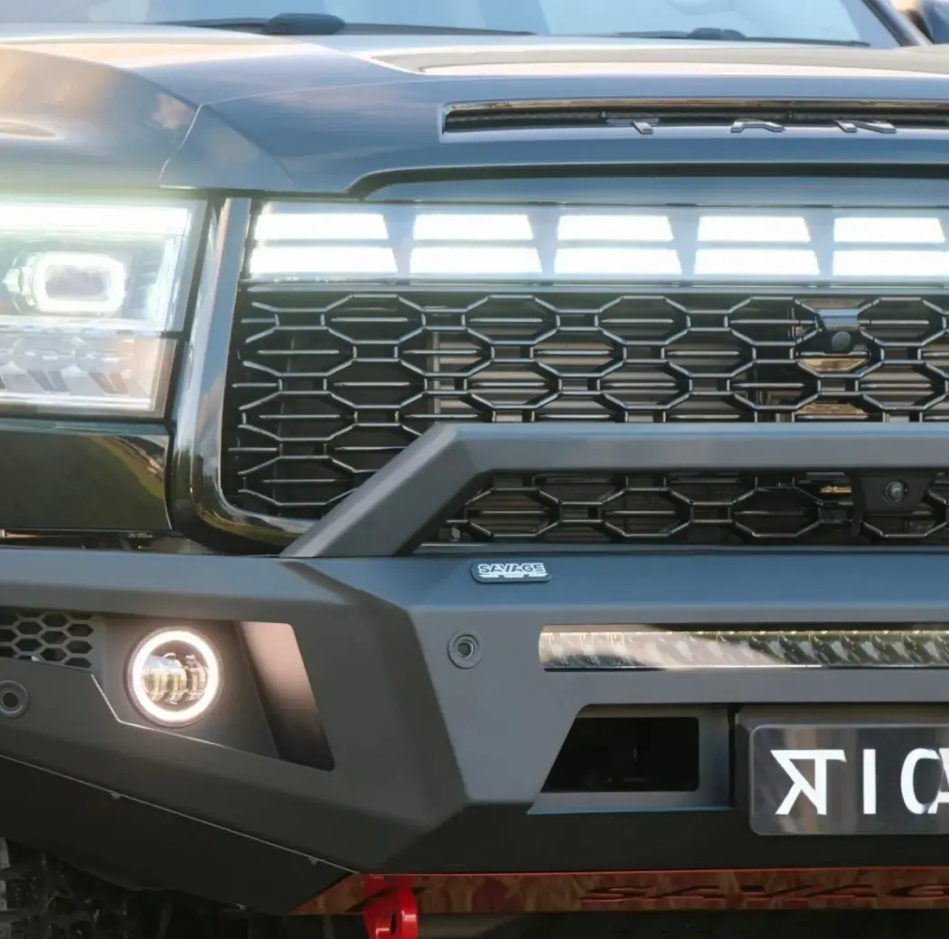 GWM TANK 500 ARMOUR FORGED HOOPLESS BULL BAR