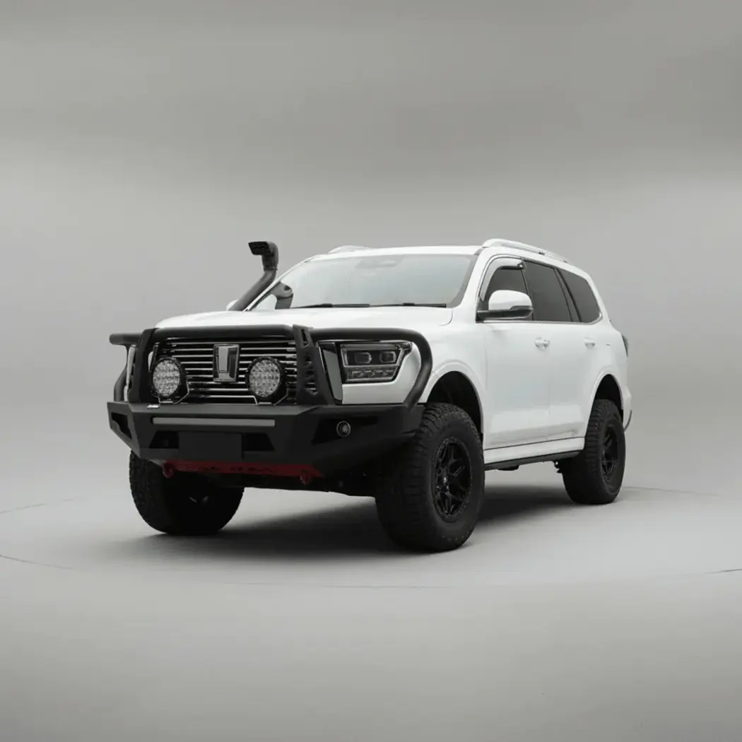 GWM TANK 500 ARMOUR FORGED BULL BAR (HOOPED)