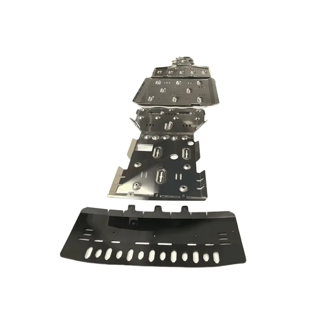 SAVAGE FULL ARMOUR ALUMINIUM UNDER BODY BASH PLATE PROTECTION KIT DENZA B8 2026+