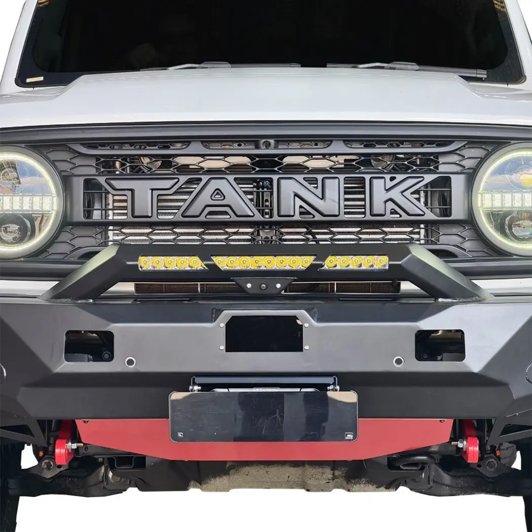 TANK 300 ARMOUR (HOOPLESS) BULL BAR FOR ALL MODELS - Petrol/Diesel & HEV