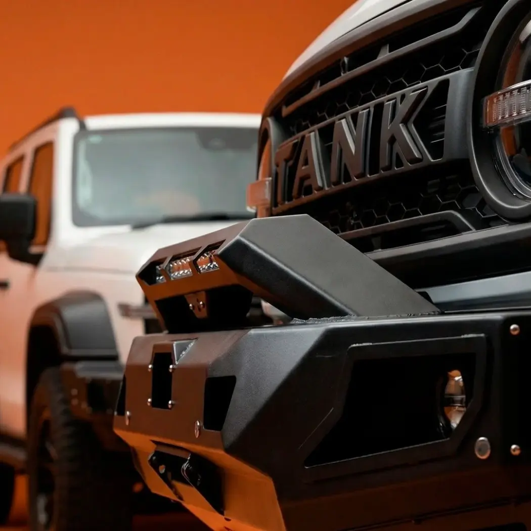 TANK 300 ARMOUR (HOOPLESS) BULL BAR FOR ALL MODELS - Petrol/Diesel & HEV