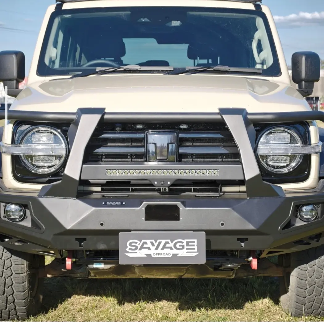 TANK 300 ARMOUR (HOOPED) BULL BAR ALL MODELS - PHEV