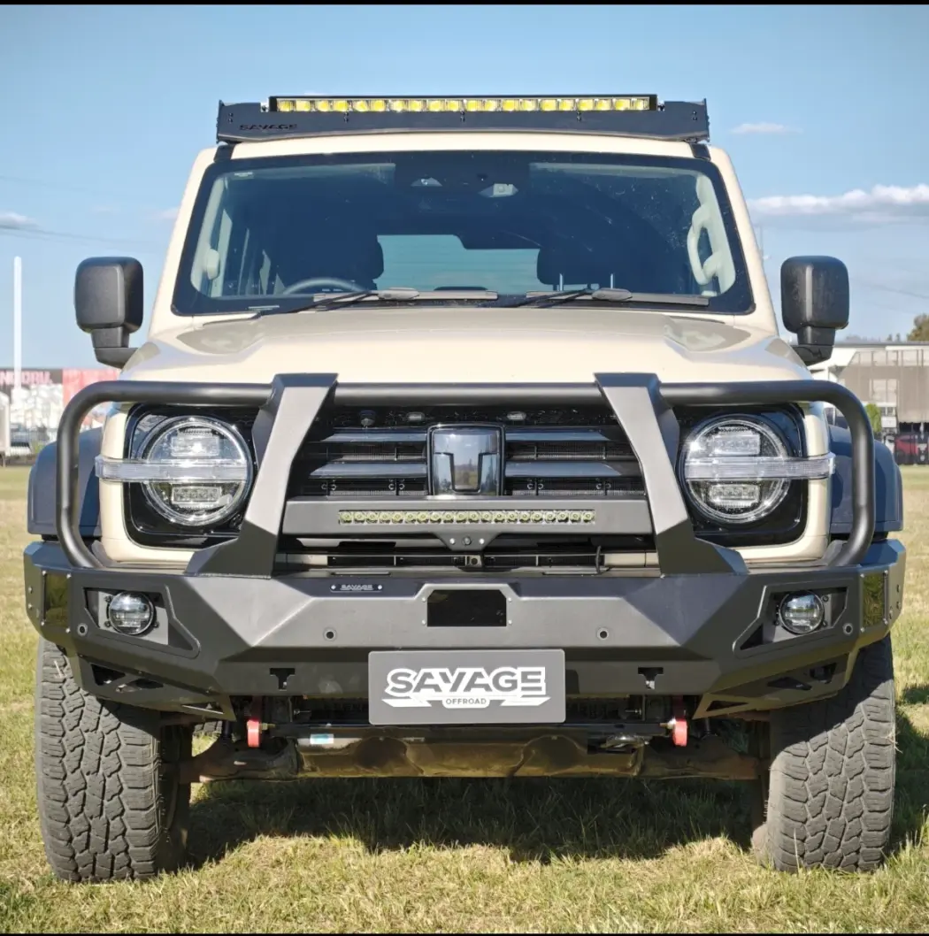 TANK 300 ARMOUR (HOOPED) BULL BAR ALL MODELS - PHEV