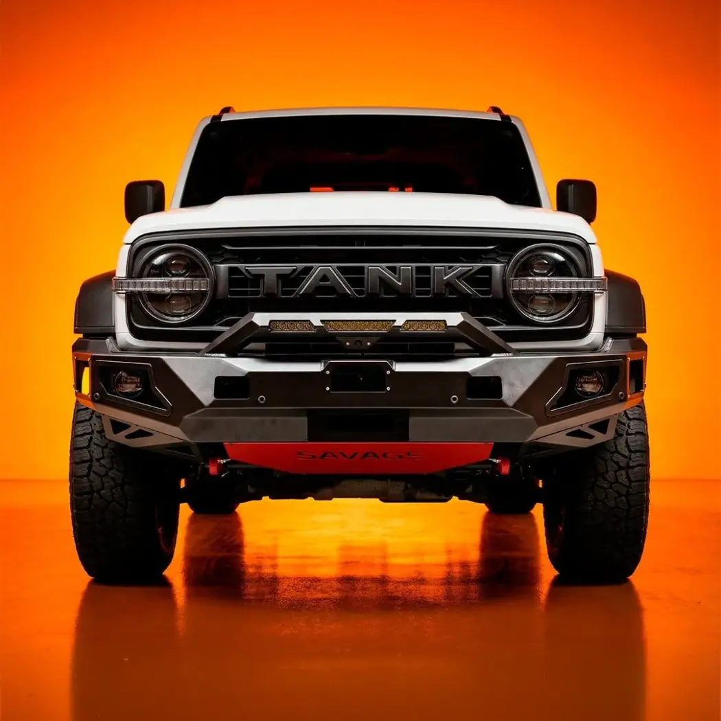 TANK 300 ARMOUR (HOOPLESS) BULL BAR FOR ALL MODELS - PHEV